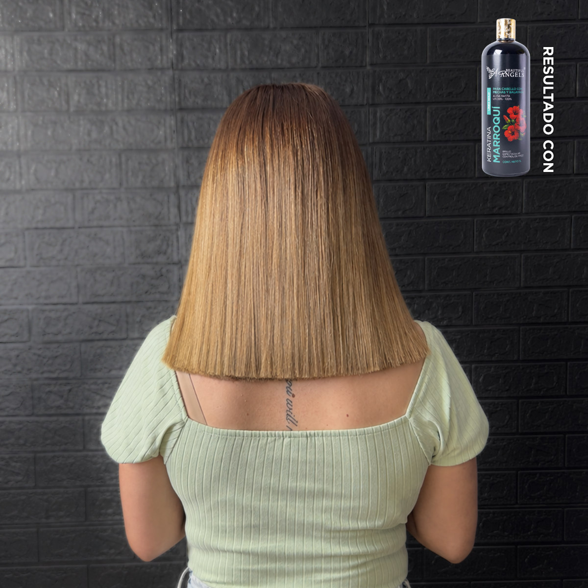 Keratina Marroquí Gold para Cabello Decolorado y Mechas – Beautiful Angels