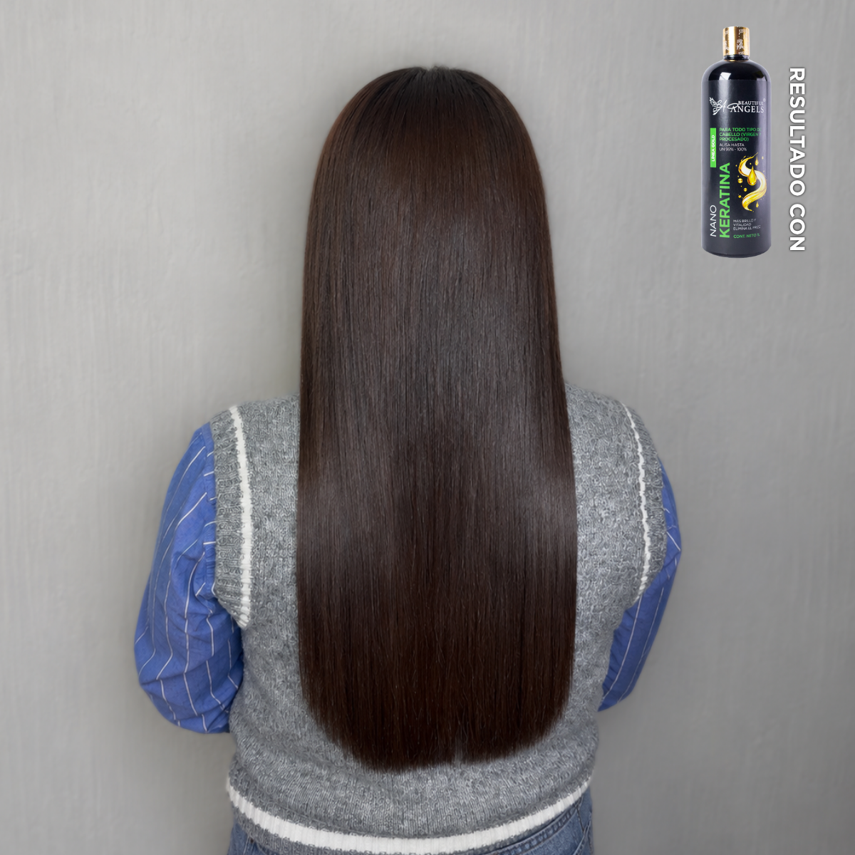 Nanokeratina Gold para Cabello Natural y Poco Procesado – Beautiful Angels