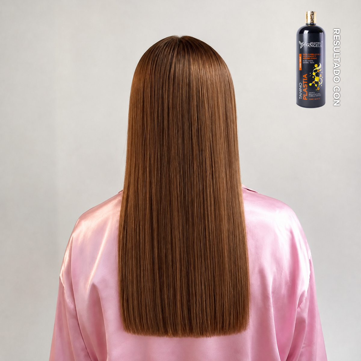 Kit Básico Taninoplastia Gold Beautiful Angels Control de Frizz Extremo