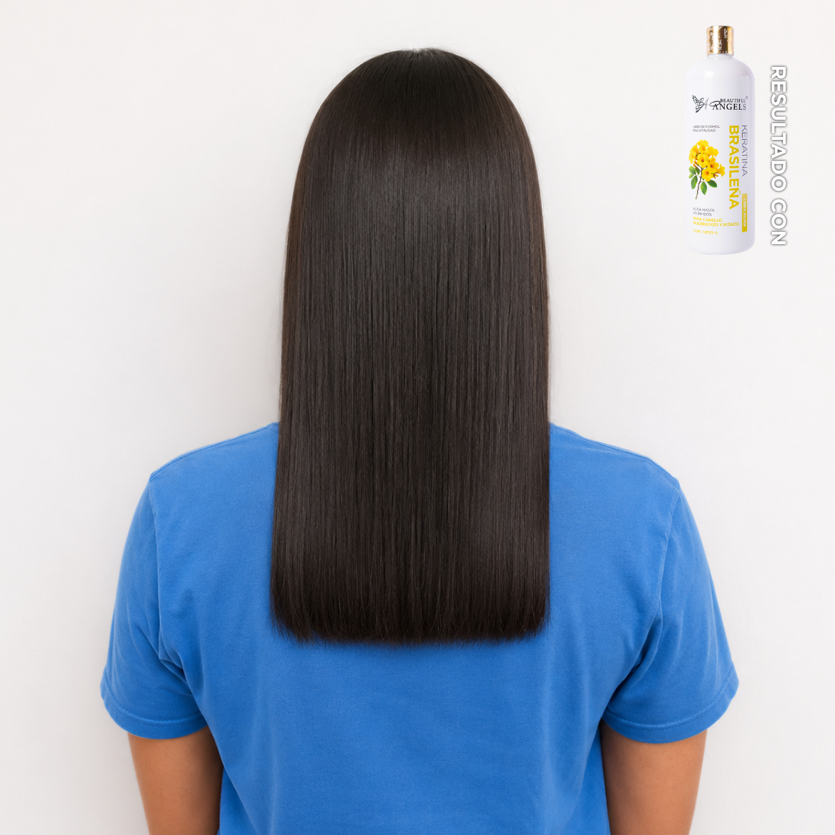 Keratina Brasileña Silver Ideal para cabello quebradizo y rizado