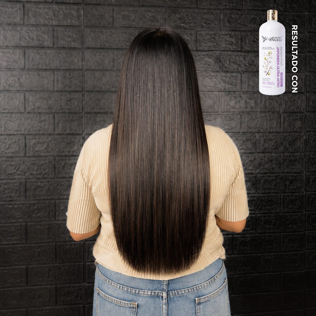Kit Básico Keratina Japonesa Ultra Afro Silver — Beautiful Angels Brillo intenso, suavidad · Ideal para cabello afro y rebelde