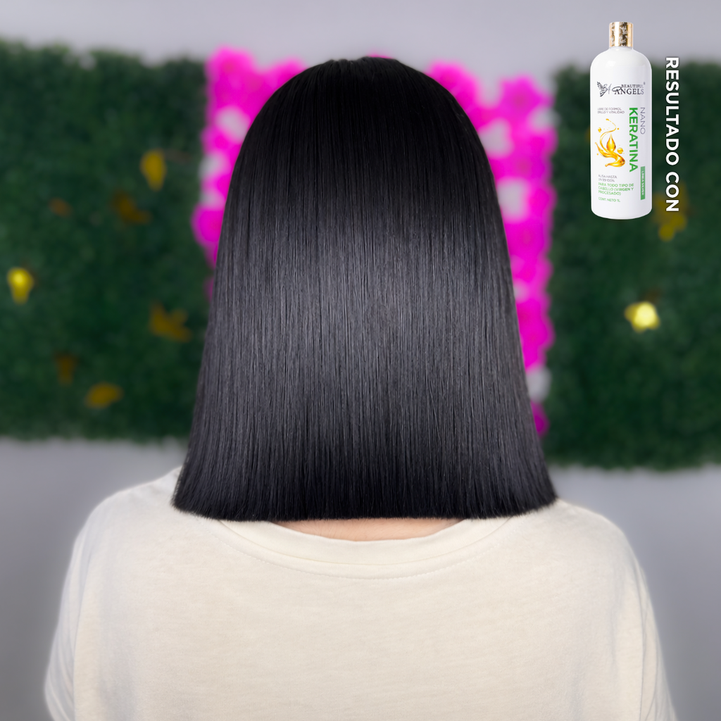Kit Básico Nanokeratina Silver Beautiful Angels Brillo intenso, sedosidad y control del frizz · Ideal para cabello virgen o procesado