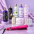 Kit Dúo Profesional Gold Beautiful Angels 500ml: Keratina Colágeno Procesado y Virgen + Keratina Coreana Extra Grueso y Denso — Alisado que Nutre, Protege, Aporta Brillo Intenso Para un Cabello Suave y Sedoso