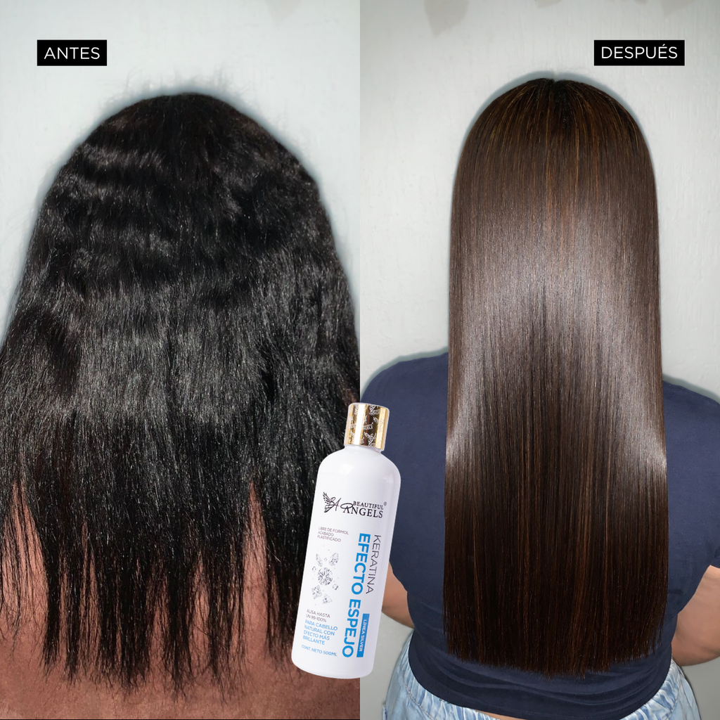 Kit Básico Efecto Espejo Beautiful Angels 500ml —, Liso Brillante y Profesional, Acabado Plastificado y de Aspecto Profesional