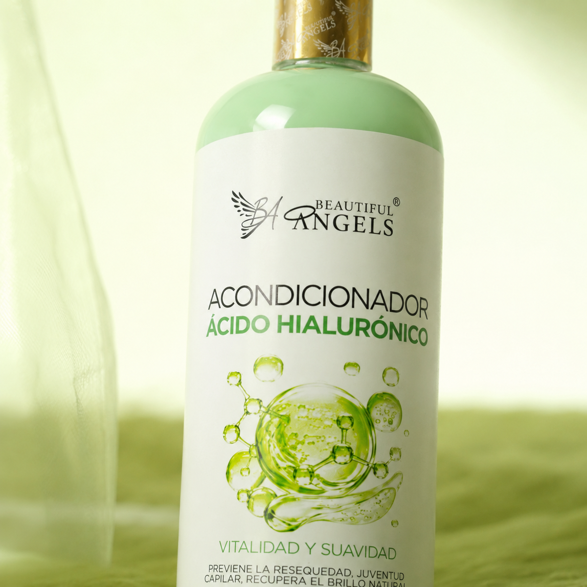 ✦ Kit Ácido Hialurónico Beautiful Angels 1L ✦ Reestructuración e hidratación profunda para un cabello fuerte, radiante y lleno de vida.