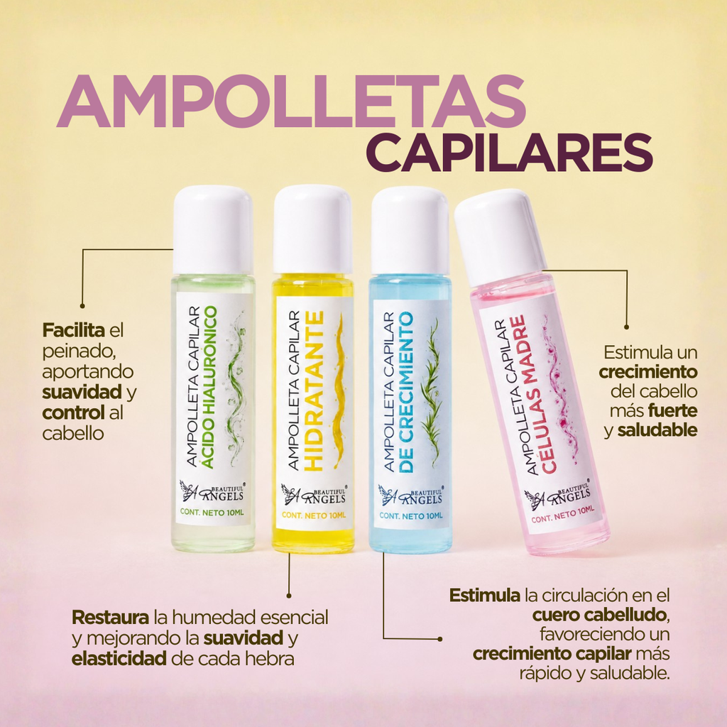 Kit Profesional Keratina Japonesa Silver Beautiful Angels 500ml- Textura Ligera, Facilita el Peinado y Secado.
