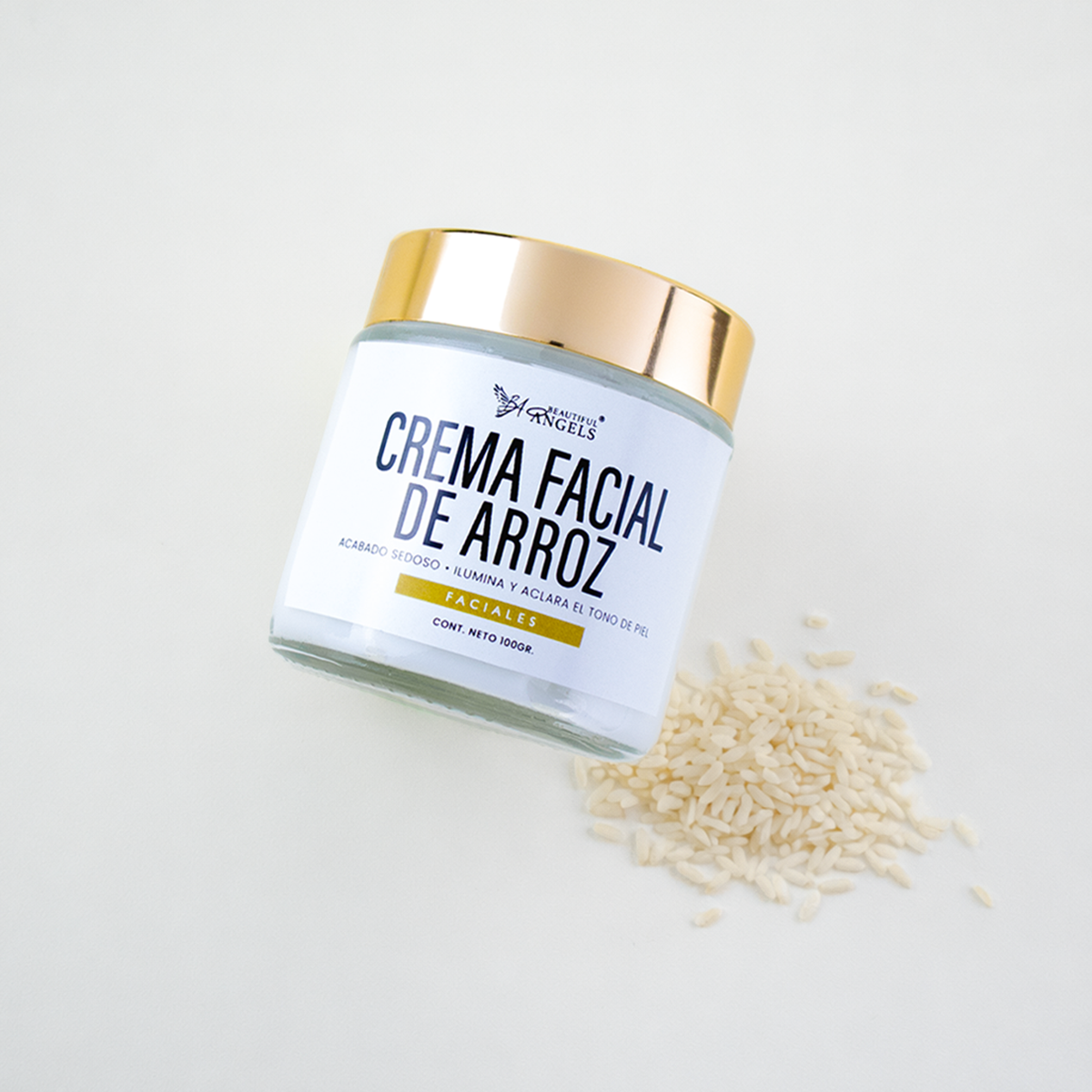 Crema Facial de Arroz