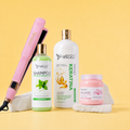 Kit Nanokeratina Silver 1L + Shampoo Limpieza Profunda 500ml + Sellador de Keratina 250ml + Plancha Beautiful Angels