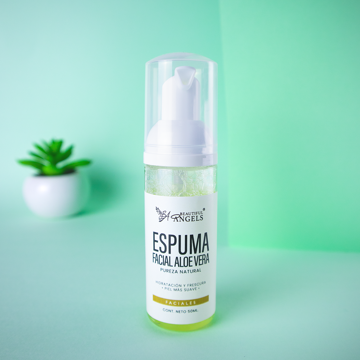Espuma Facial Aloe Vera