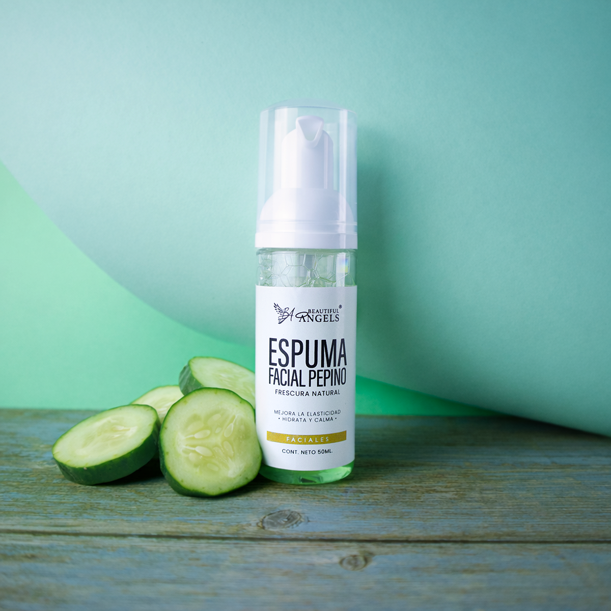 Espuma Facial Pepino
