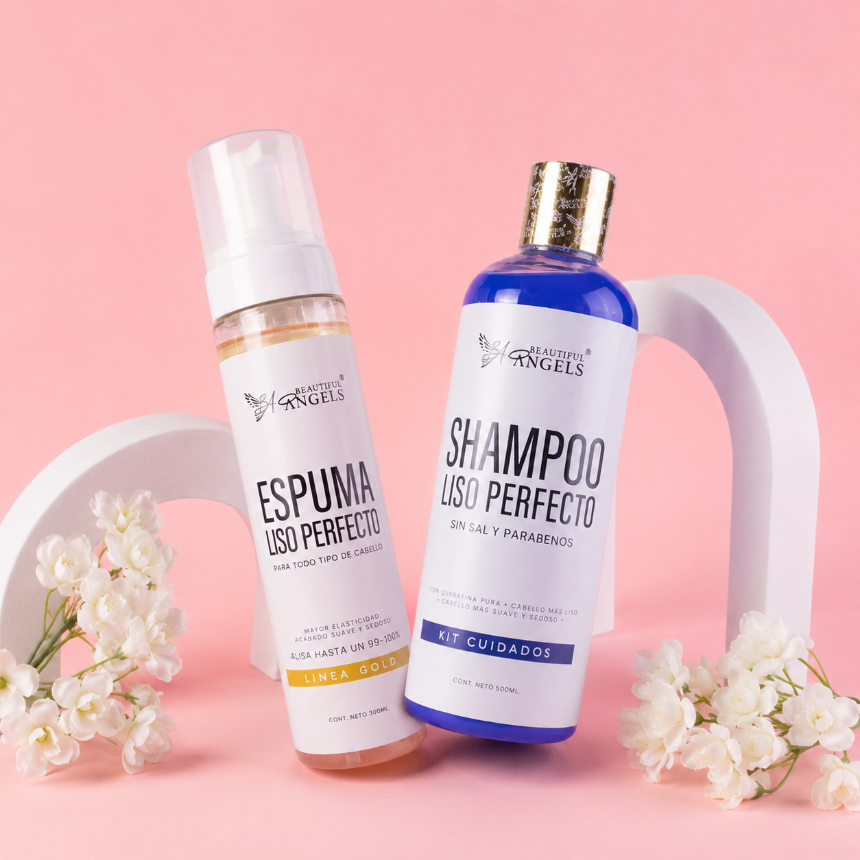 Kit Liso Perfecto + Shampoo Liso Perfecto: Alisado Intenso, Brillo Extra y Control Total del Frizz
