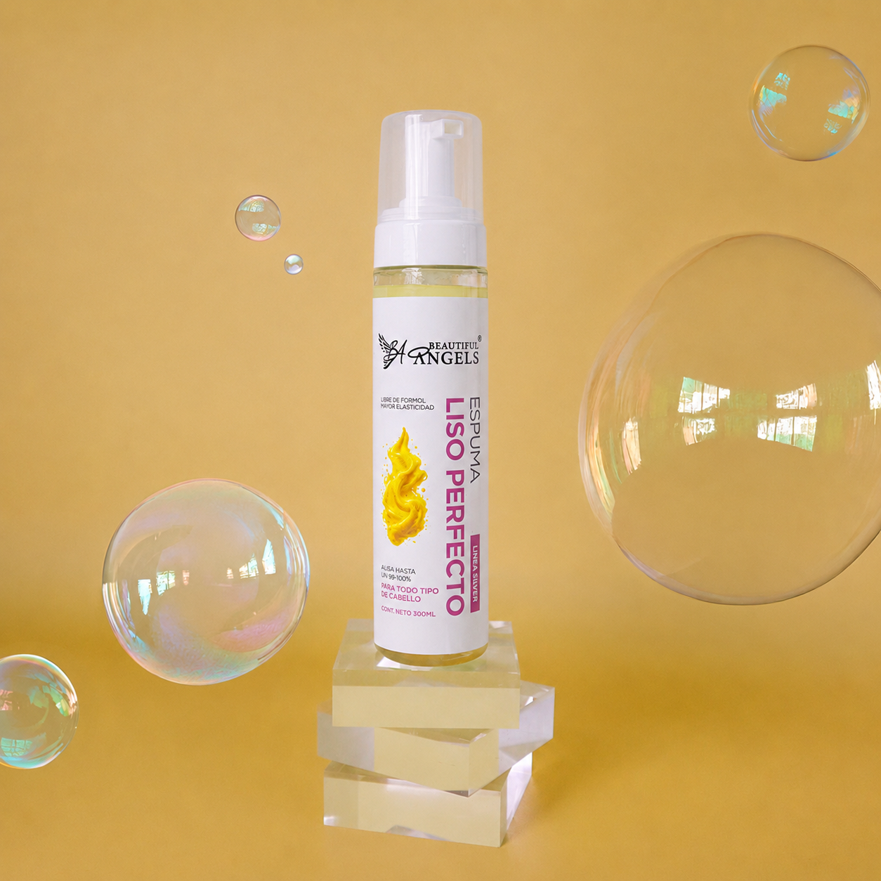 Espuma Liso Perfecto Silver 300ML