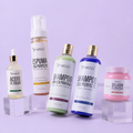 Kit Espuma Liso Perfecto Gold + Shampoo Limpieza Profunda + Sellador de Keratina + Shampoo Liso Perfecto + Aceite de Argán: Obtén un cabello visiblemente más liso, brillante, hidratado y libre de frizz