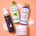 Kit Espuma Liso Perfecto Gold 300ML + Shampoo Liso Perfecto 500ML+ Shampoo Limpieza Profunda 500ML+ Sellador de Keratina 250ML