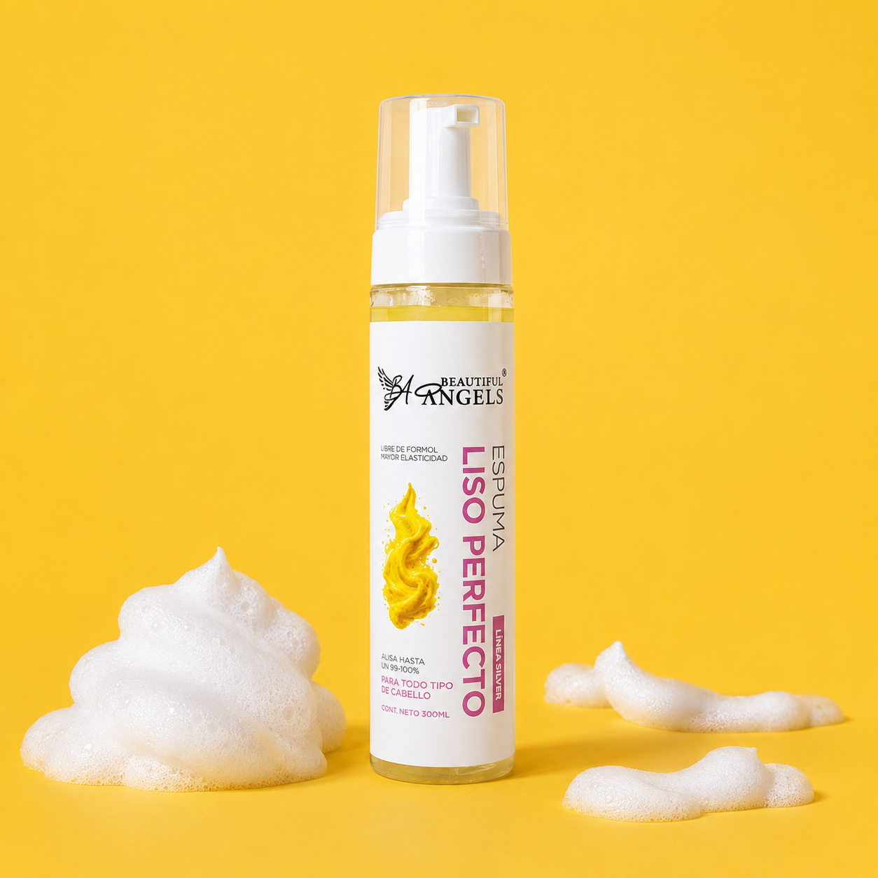 Espuma Liso Perfecto Silver 300ML