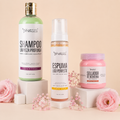 Espuma Liso Perfecto Gold + Shampoo Limpieza Profunda + Sellador de Keratina: El sistema completo para lograr un cabello más liso, suave y controlado desde la primera aplicación