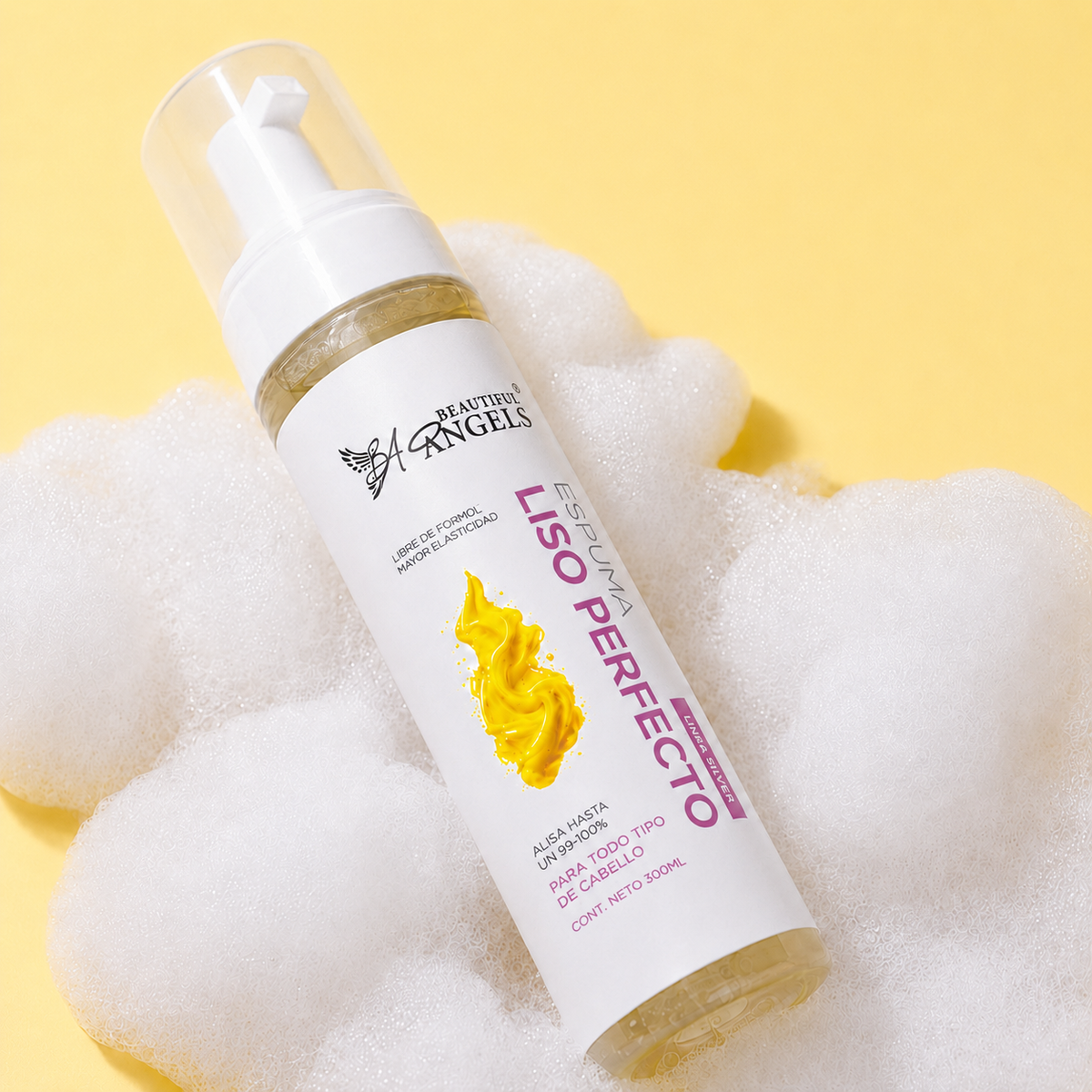 Espuma Liso Perfecto Silver 300ML