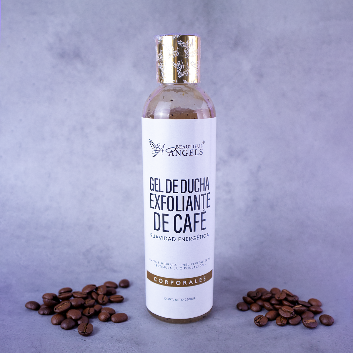 Gel de Ducha Exfoliante de Café
