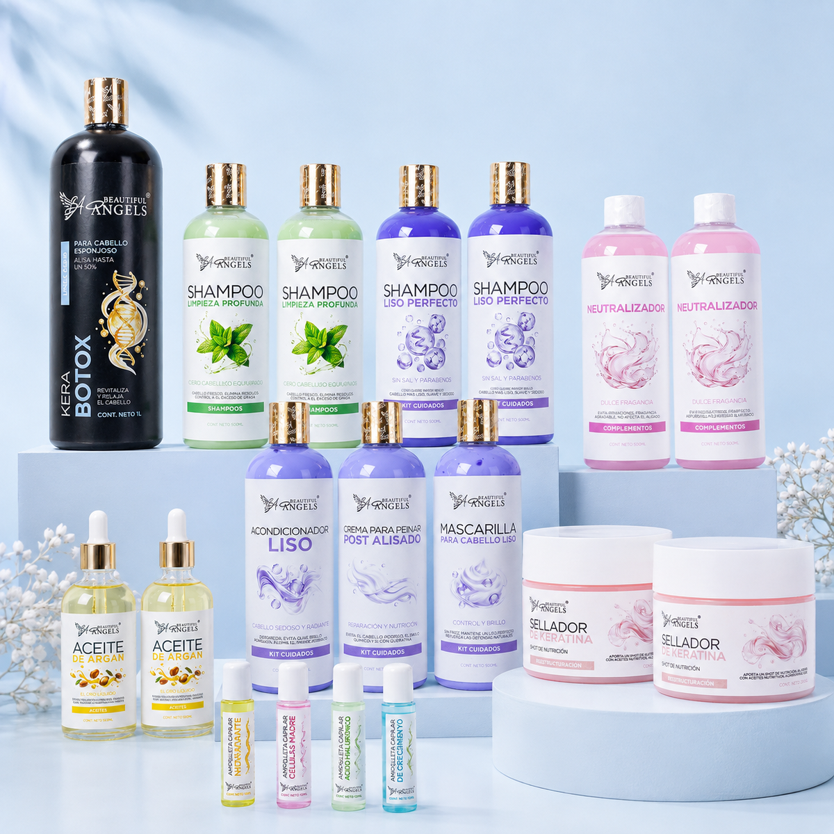 Kit Completo KeraBotox Gold