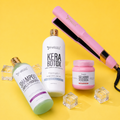 Kit Kerabotox Silver + Shampoo Limpieza Profunda + Sellador + Plancha Beautiful Angels Profesional