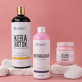 Kerabotox Gold + Neutralizador + Sellador de Keratina: La solución para cabello con frizz, resequedad y debilidad que necesita reparación visible y control inmediato