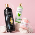 kit kerabotox gold 1l+ shampoo limpieza profunda 500ml + sellador 250ml