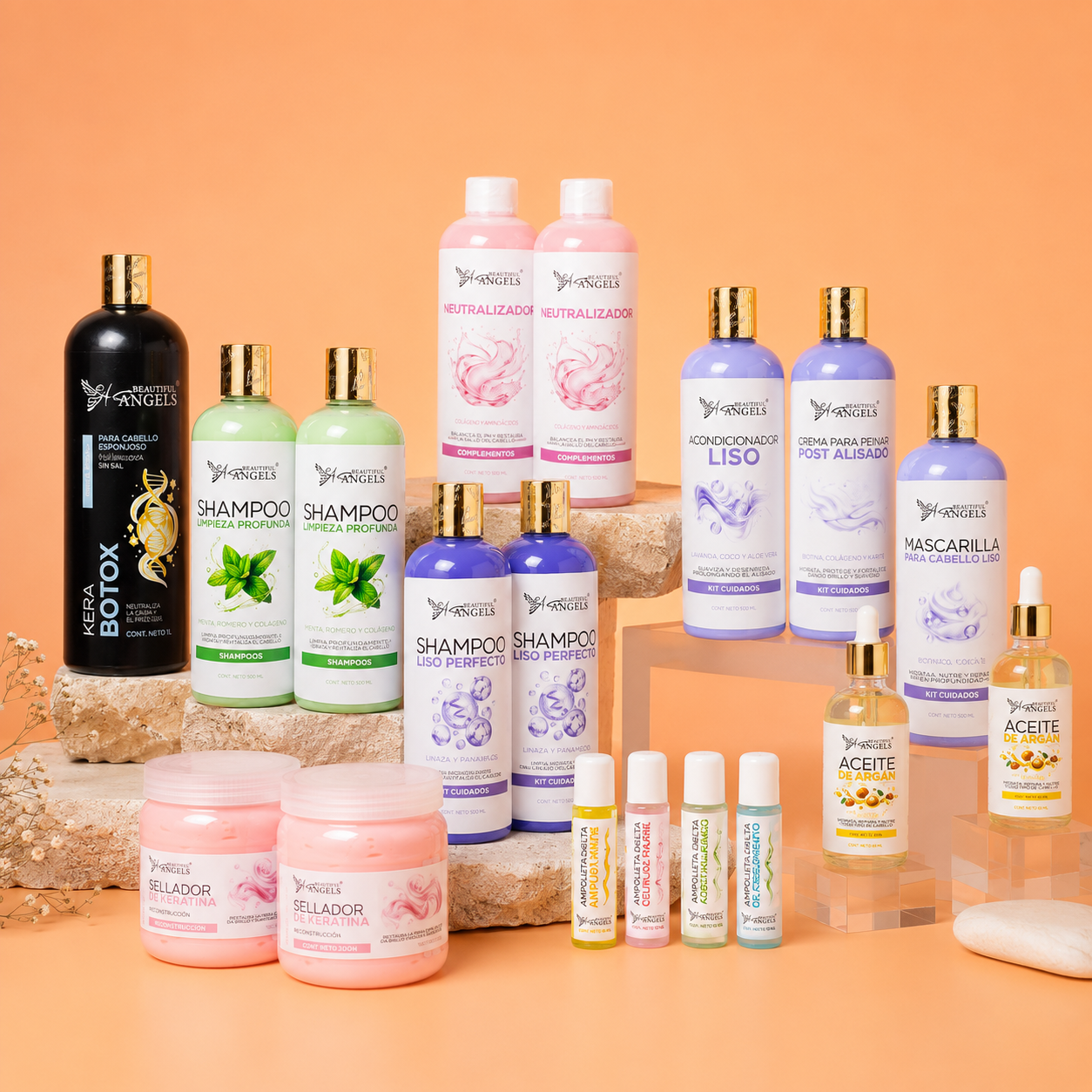 Kit Completo KeraBotox Gold