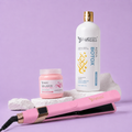 Kit KeraBotox Silver 1L + Sellador de Keratina 250ml + Plancha Beautiful Angels