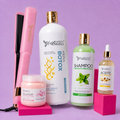 Kit KeraBotox Silver 1L + Shampoo Limpieza Profunda 500ml + Sellador de Keratina 250ml + Aceite de Argán 100ml + Plancha Beautiful Angels