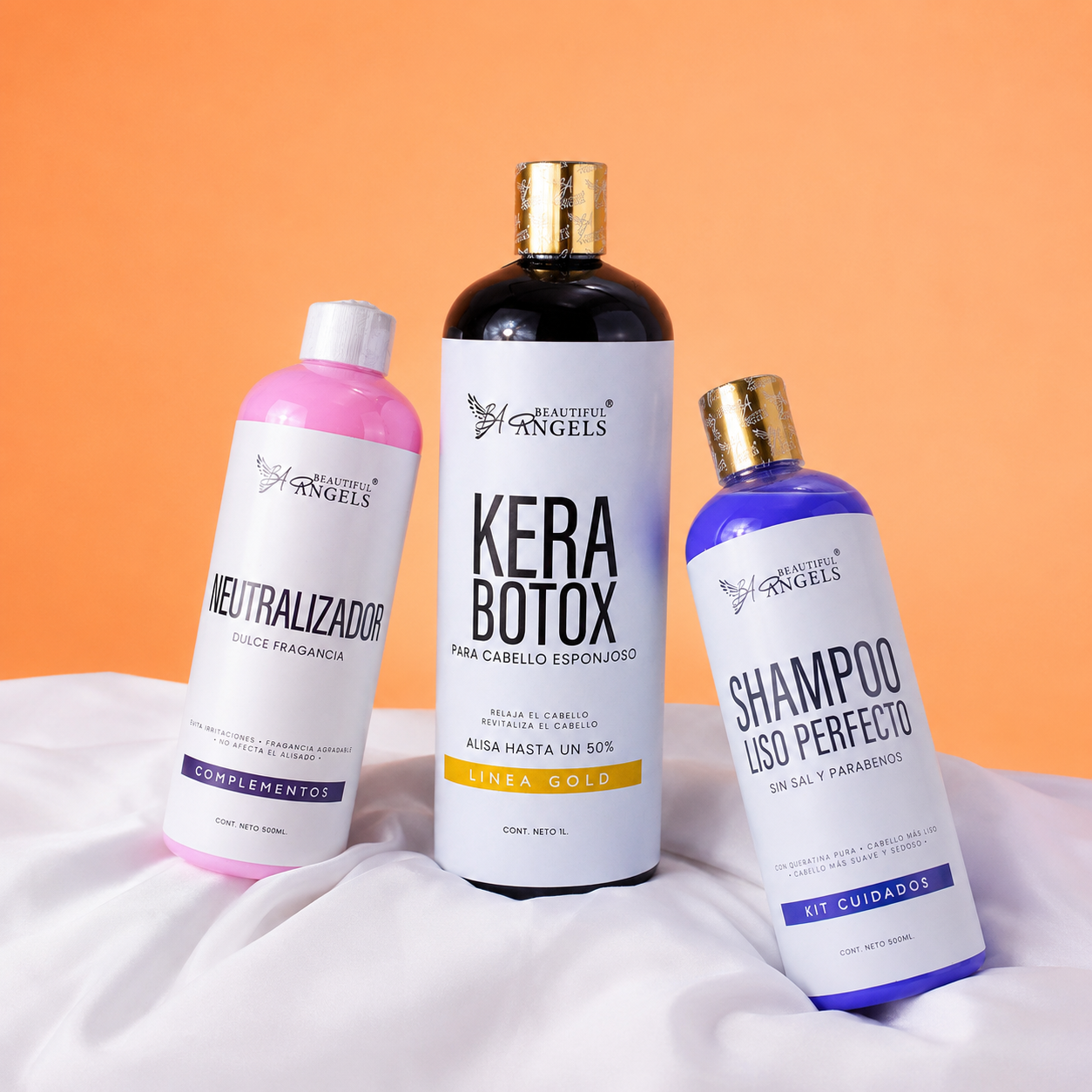 Kit Kerabotox Gold + Shampoo Liso Perfecto: Recupera la Suavidad que Tu Cabello Perdió
