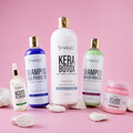 Kit Kerabotox Silver + Shampoo Limpieza Profunda+ Shampoo Liso Perfecto + Sellador + Aceite de Argan