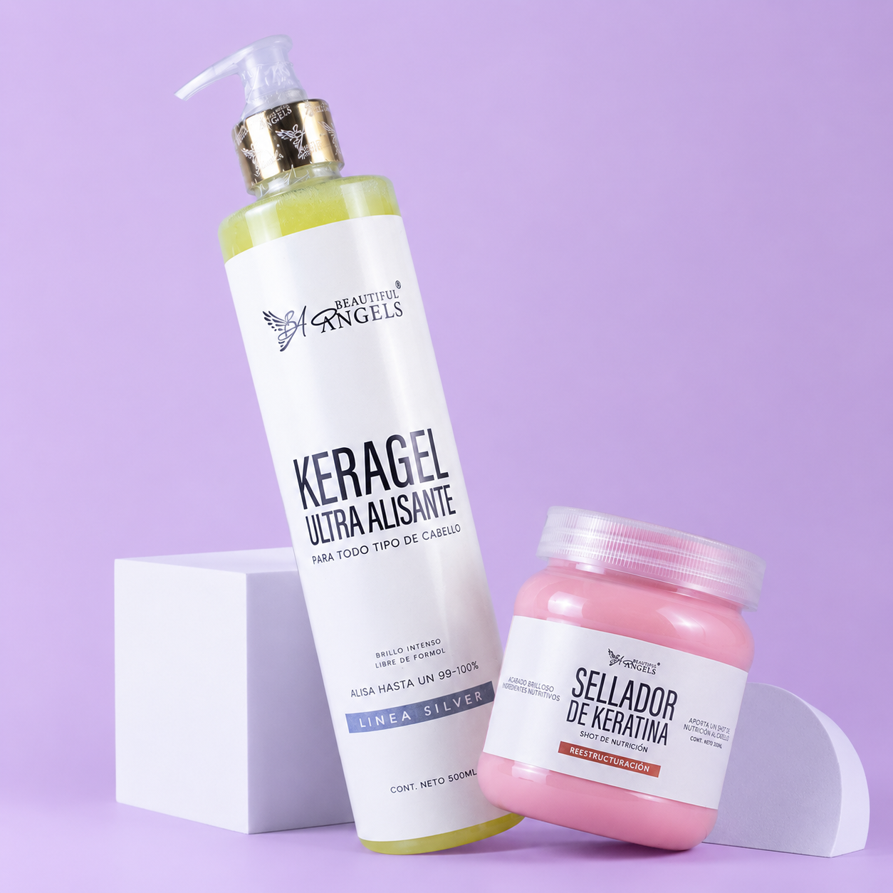 Kit Keragel Ultra Alisante + Sellador: El Poder de un Cabello Liso, Brillante y Bajo Control