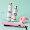 Kit Keragel Silver + Shampoo Limpieza Profunda + Sellador + Plancha Beautiful Angels Profesional