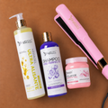 Kit Keragel Ultra Alisante Silver 500ml + Shampoo Liso Perfecto 500ml + Sellador de Keratina 250ml + Plancha Beautiful Angels