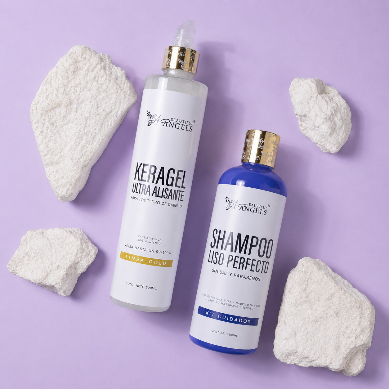 Kit Keragel Ultra Alisante + Shampoo Liso Perfecto: Liso Intenso, Brillo Radiante y Control Total del Frizz
