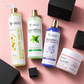 Kit Keragel Ultra Alisante Silver 1L + Shampoo Capilar Liso Perfecto 500ML + Shampoo Capilar Limpieza Profunda 500ML + Sellador de Keratina 250ML