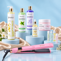 Kit Profesional Keragel Ultra Alisante Silver Beautiful Angels 500ml- Nutre y Fortalece la Fibra, Brillo Intenso, Control de Humedad