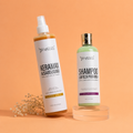 Kit Keramax Alisado Líquido Gold + Shampoo Limpieza Profunda: El sistema completo para conseguir un cabello liso, brillante y libre de frizz durante meses