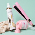 Kit Keramax Alisado Líquido Silver 500ml + Sellador de Keratina 250ml + Plancha Beautiful Angels