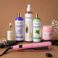 Kit Keramax Alisado Líquido Silver 1L + Shampoo Limpieza Profunda 500ml + Shampoo Liso Perfecto 500ml + Sellador de Keratina 250ml + Aceite de Argán 100ml + Plancha Beautiful Angels