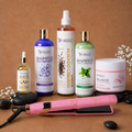Kit Keramax Alisado Líquido Silver 1L + Shampoo Limpieza Profunda 500ml + Shampoo Liso Perfecto 500ml + Sellador de Keratina 250ml + Aceite de Argán 100ml + Plancha Beautiful Angels