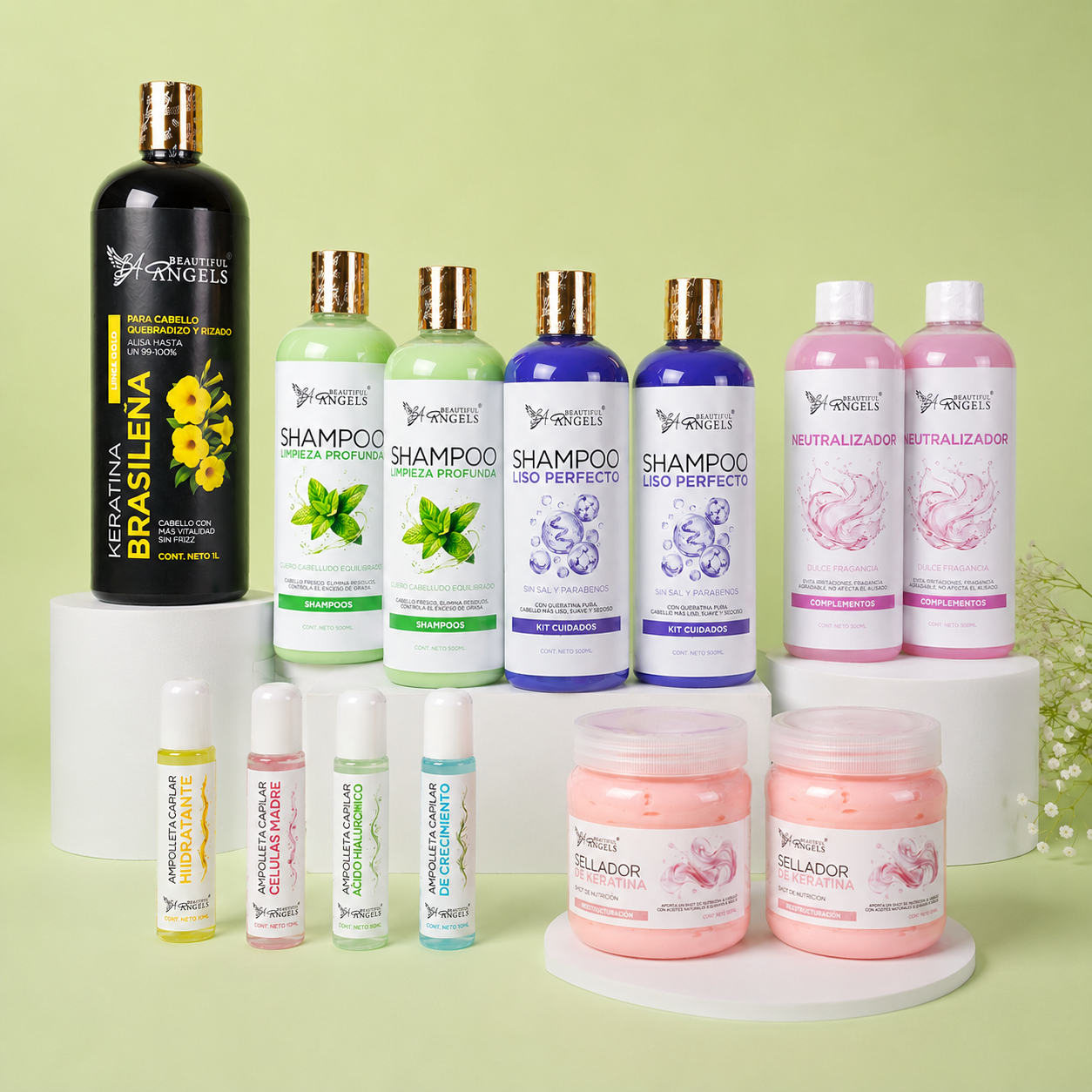 Kit Básico Keratina Brasileña Gold
