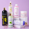 Kit Keratina Brasileña Gold 1L+ Shampoo Limpieza Profunda 500ML + Shampoo Liso Perfecto 500ML + Neutralizador 500ML + Sellador de Keratina 250ML + Aceite de Argán 100ML