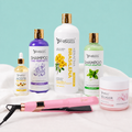 Kit Keratina Brasileña Silver 1L + Shampoo Limpieza Profunda 500ml + Shampoo Liso Perfecto 500ml + Sellador de Keratina 250ml + Aceite de Argán 100ml + Plancha Beautiful Angels