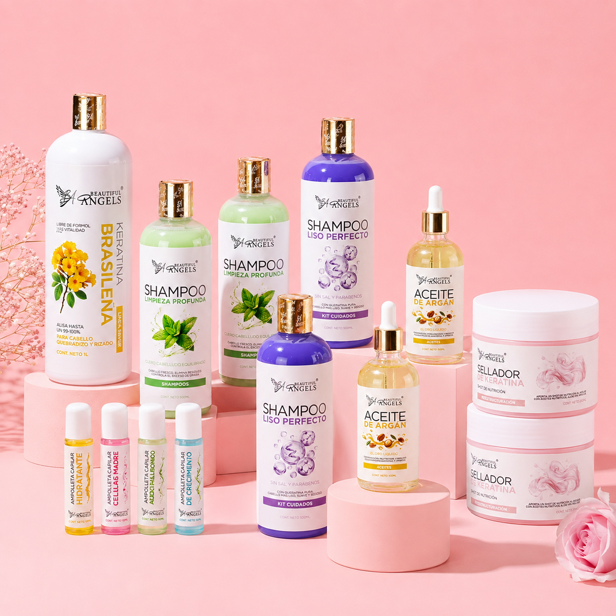 Kit Básico Keratina Brasileña Silver
