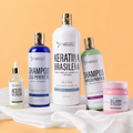 Kit Brasileña Silver + Shampoo Limpieza Profunda+ Shampoo Liso Perfecto + Sellador + Aceite de Argan