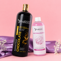 Kit Keratina Chocolate Gold 1L + Neutralizador 500ML