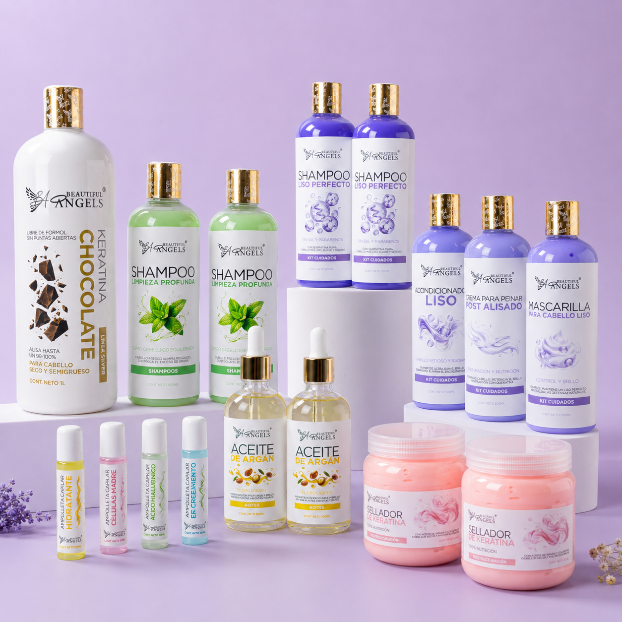 Kit Completo Keratina Chocolate Silver