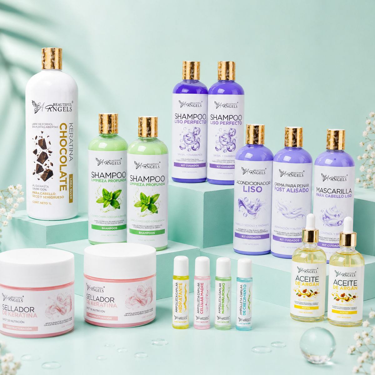 Kit Completo Keratina Chocolate Silver