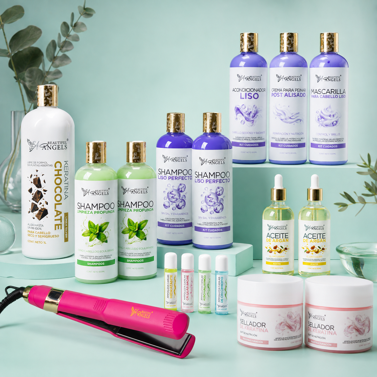 Kit Profesional Keratina Chocolate Silver